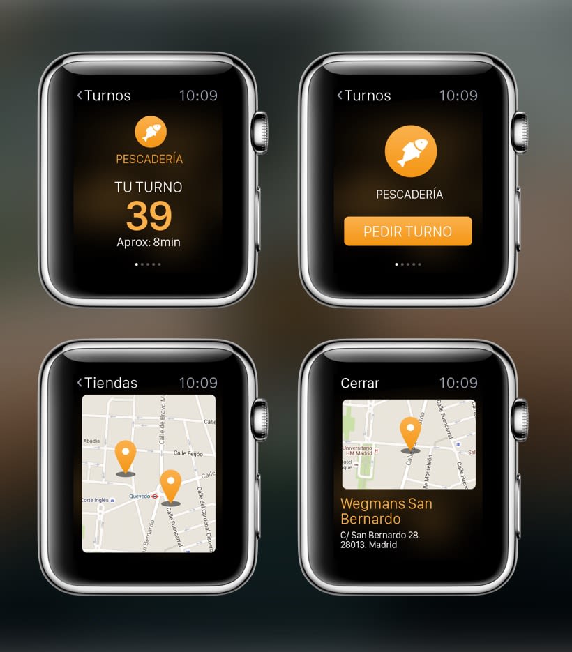 Wegmans Apple Watch App propuesta 1