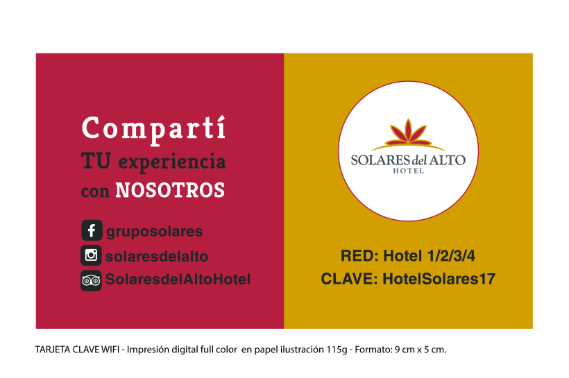 Comunicación Visual en Solares del Alto Hotel  1