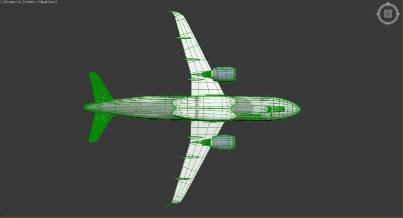 Interjet - Low poly airplanes 11