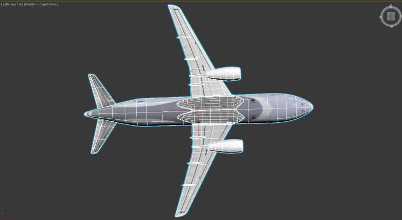 Interjet - Low poly airplanes 13