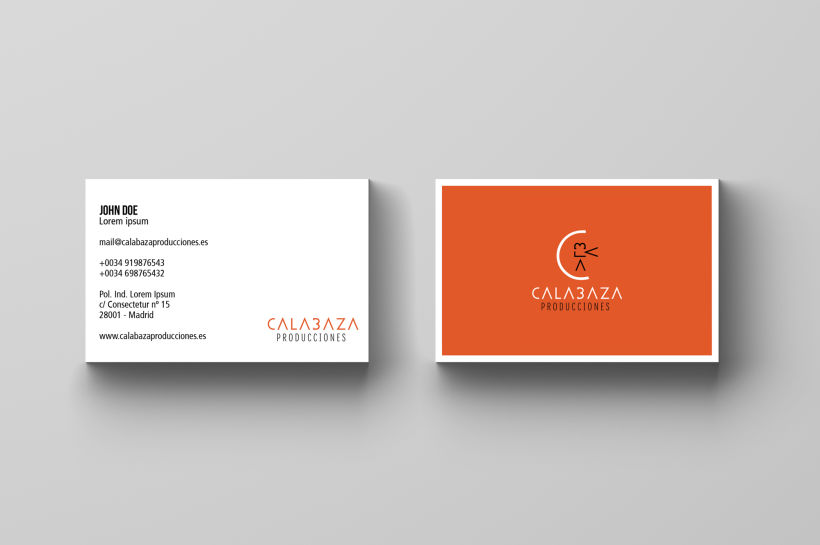 Calabaza Producciones: Naming, Branding & Corporate Identity Manual  6