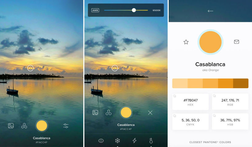 'Cone', una app para capturar los colores de la vida real 3