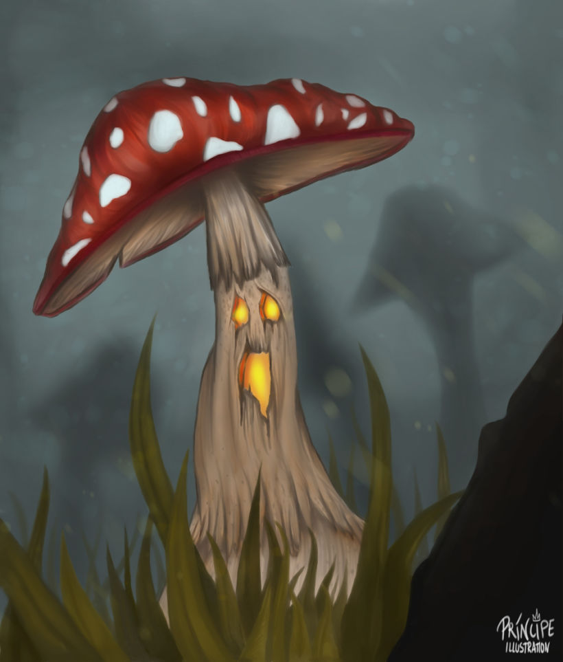 Halloween mushroom 0