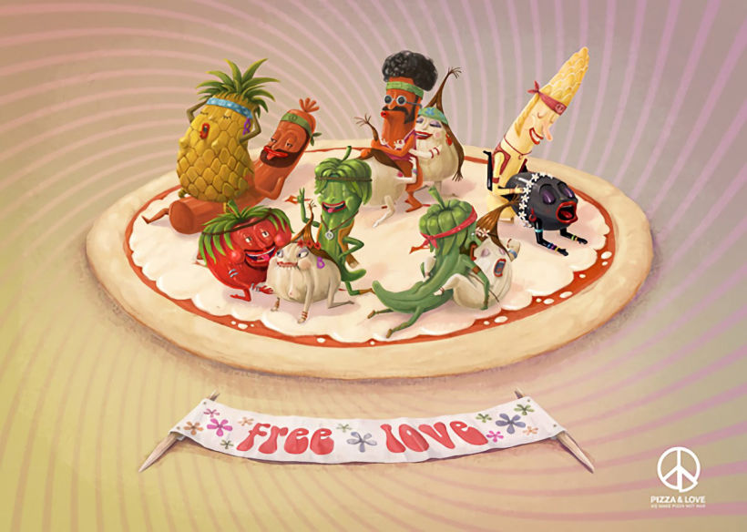 10 diseños con la pizza como protagonista 6