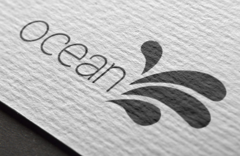 Ocean, estudio del logo  0