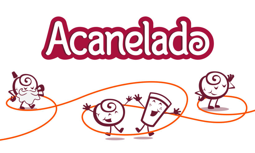 ACANELADO: Illustrated Branding and Character Design 0