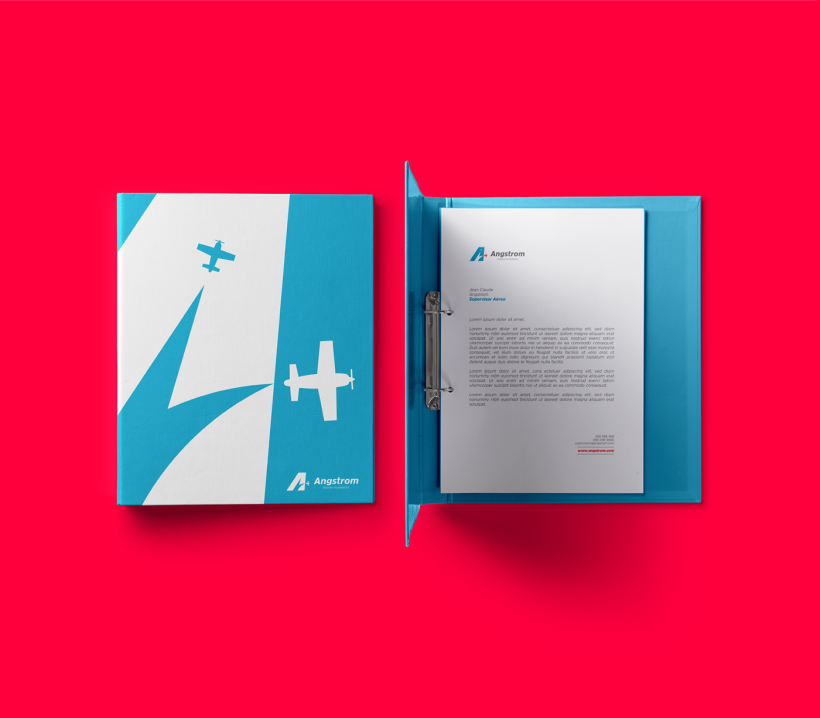 Angstrom - Aviones Acrobáticos (Brand Identity) 8