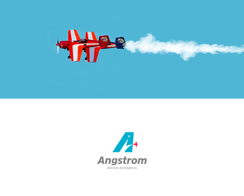 Angstrom - Aviones Acrobáticos (Brand Identity) 0