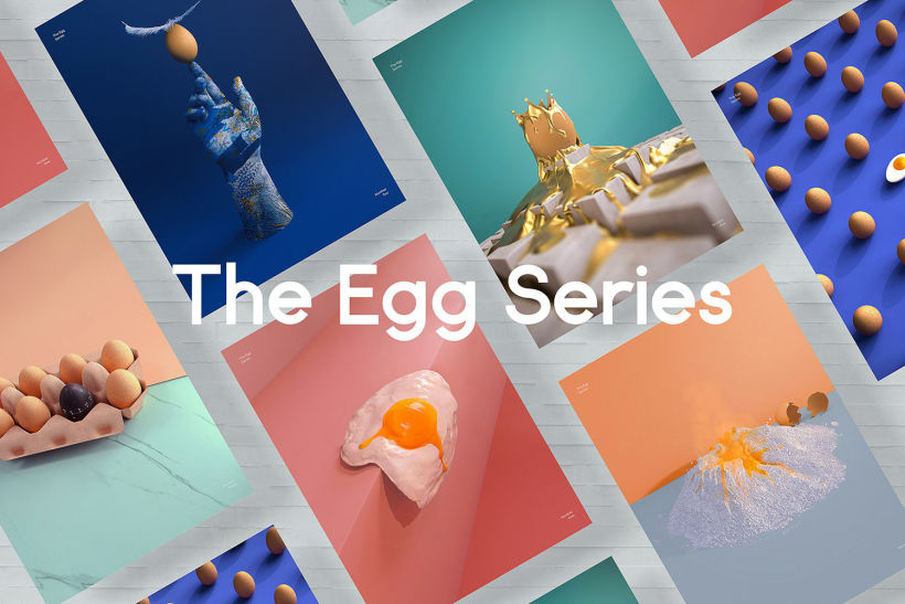 El huevo como musa del diseño 3D 1