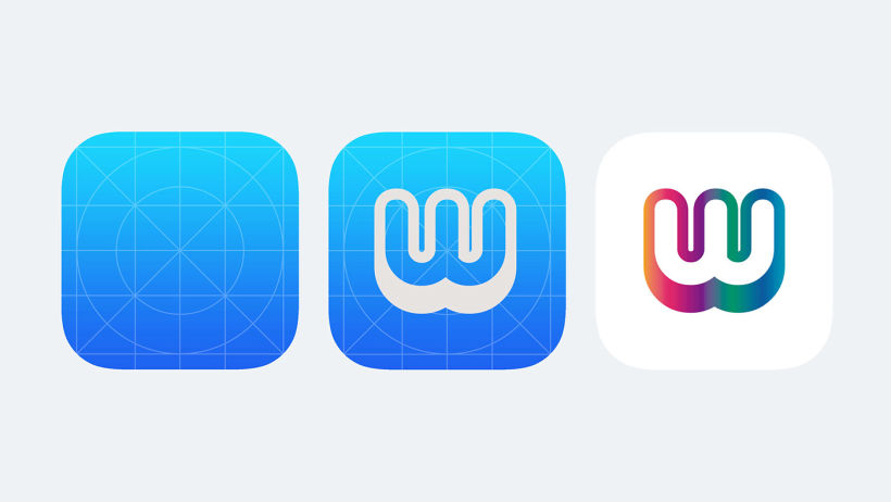 wallp :: Logo + app interface design 2