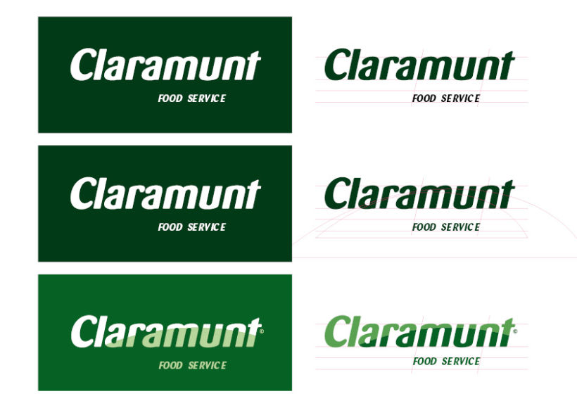 Restyling branding  Claramunt Food Services 7