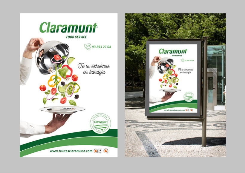 Restyling branding  Claramunt Food Services 28