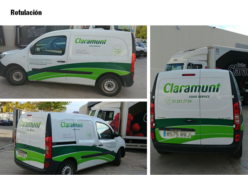 Restyling branding  Claramunt Food Services 30