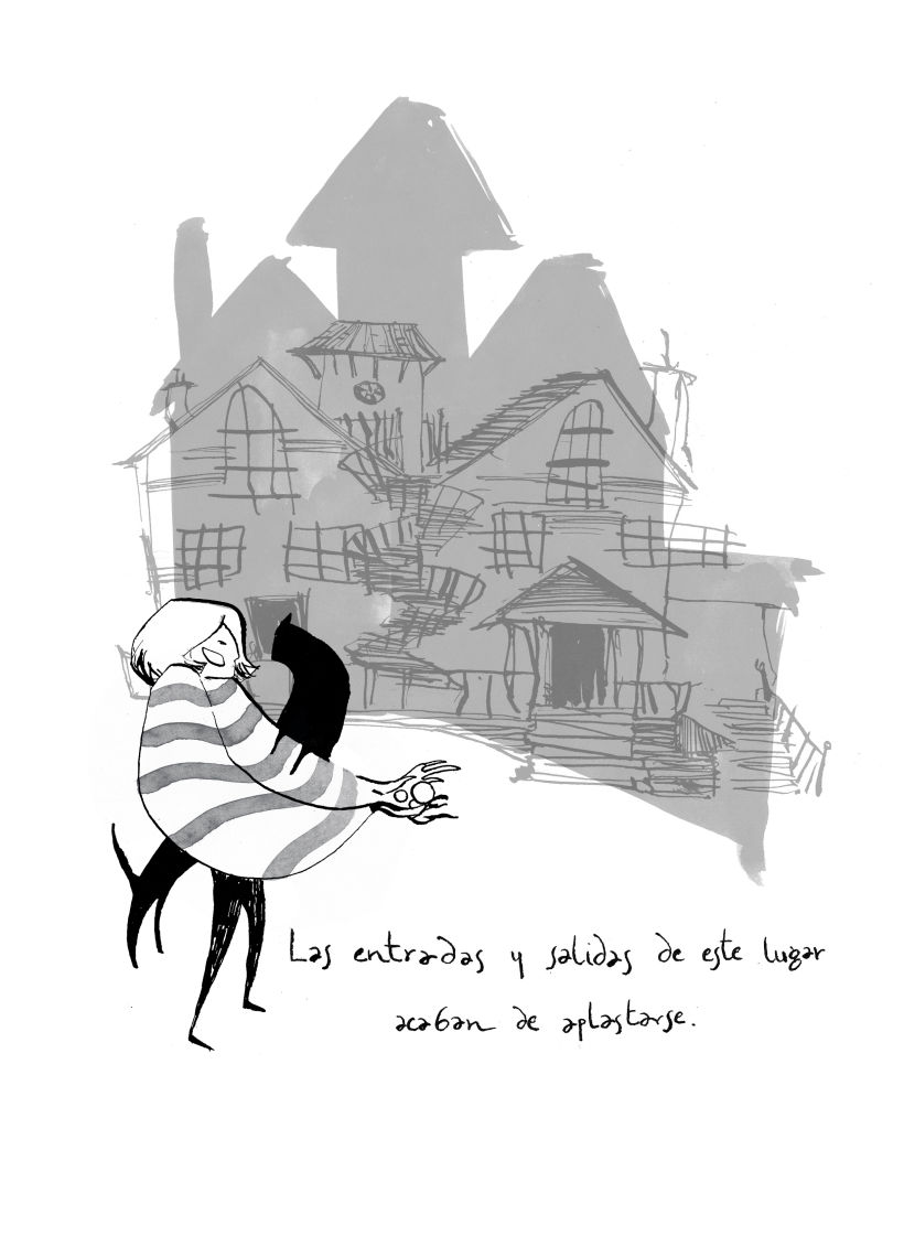 Ilustraciones para Coraline de Neil Gaiman 1