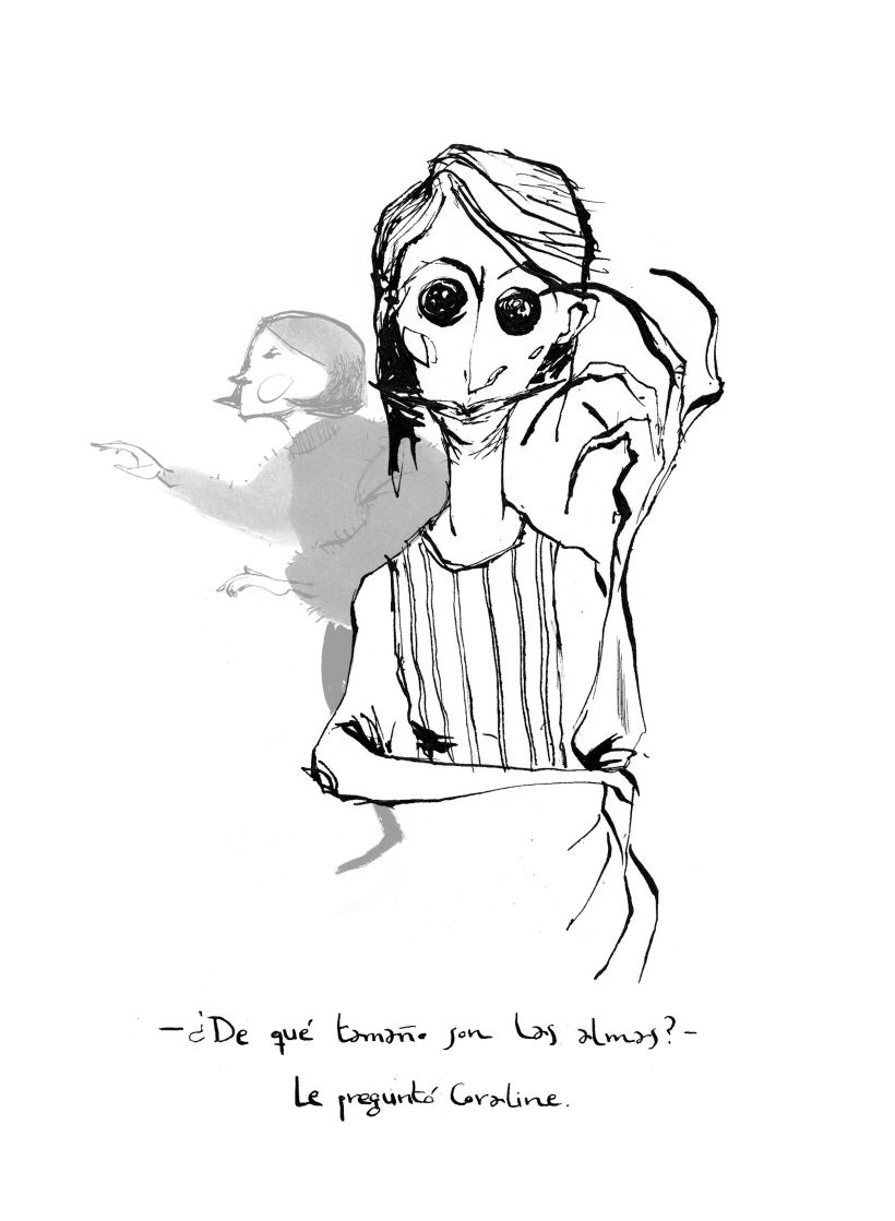 Ilustraciones para Coraline de Neil Gaiman 2