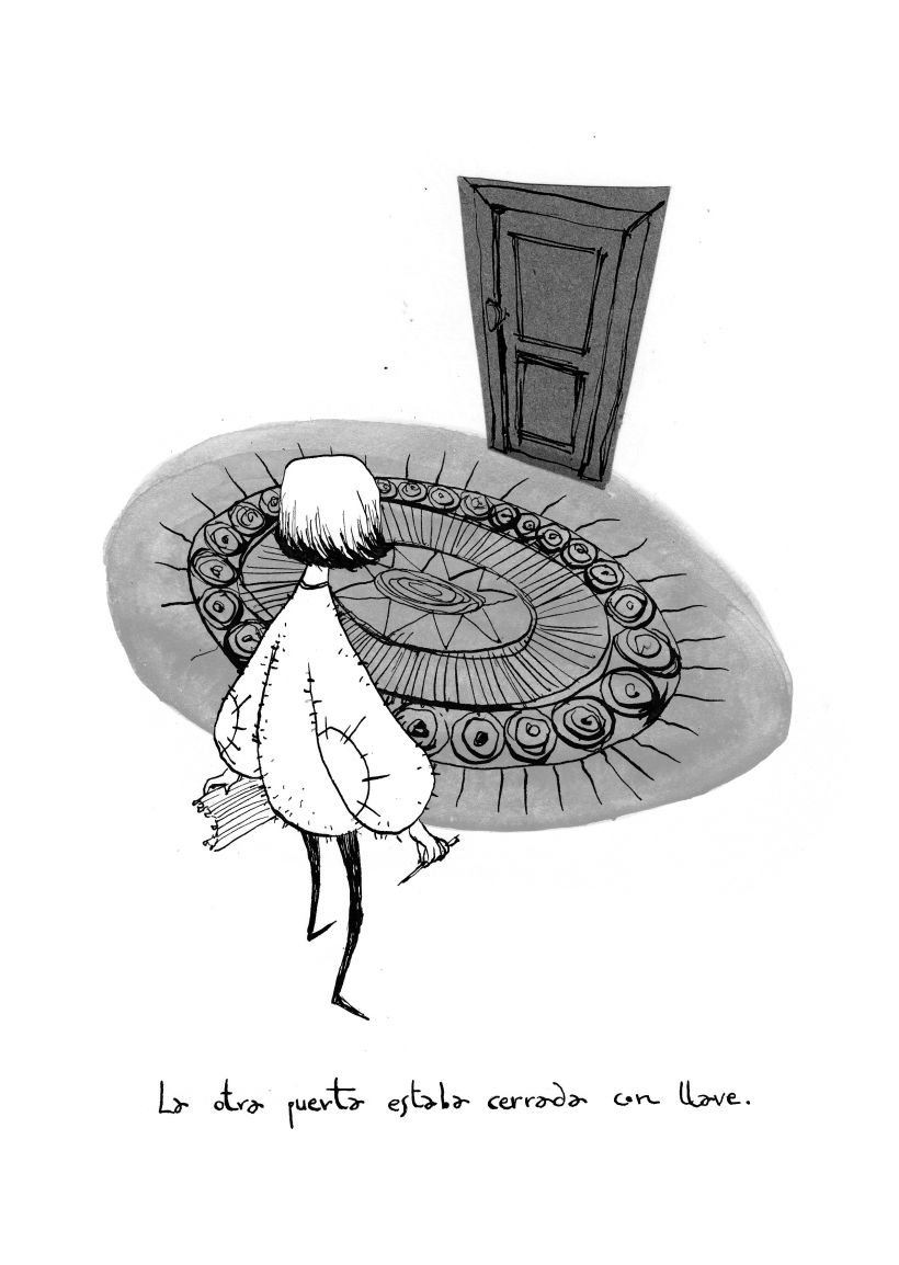 Ilustraciones para Coraline de Neil Gaiman