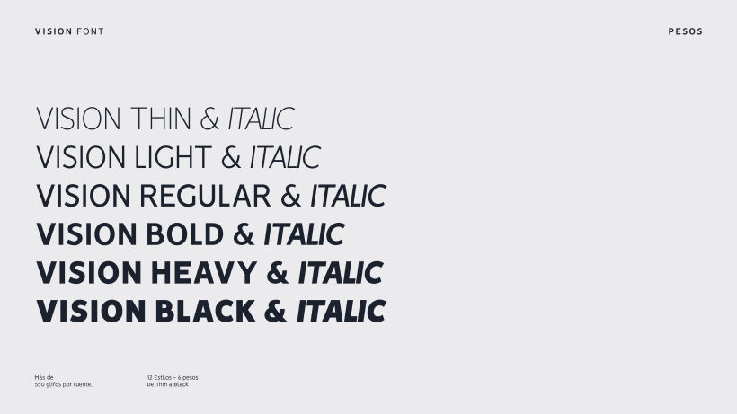 VISION - FREE FONT FAMILY  4
