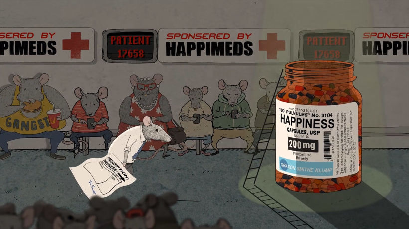 Happiness: la animación como crítica social 9