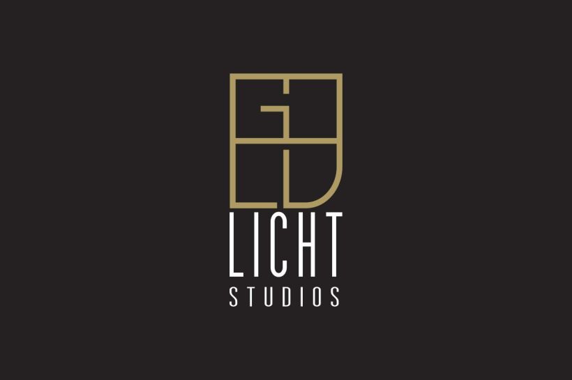 Diseño identidad para estudio de fotografía Goldlicht Studios -1