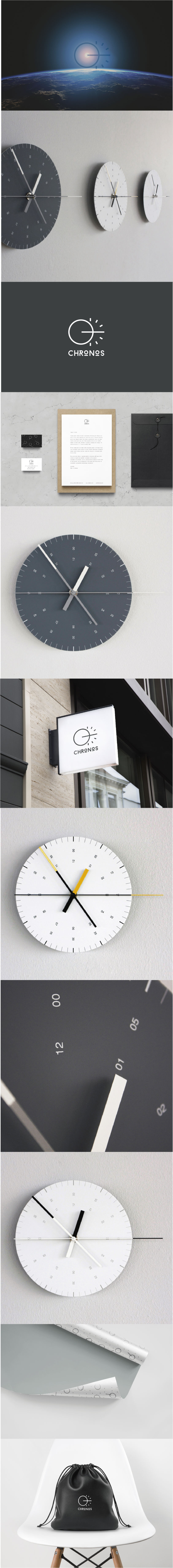 Identidad corporativa relojes CHRONOS -1