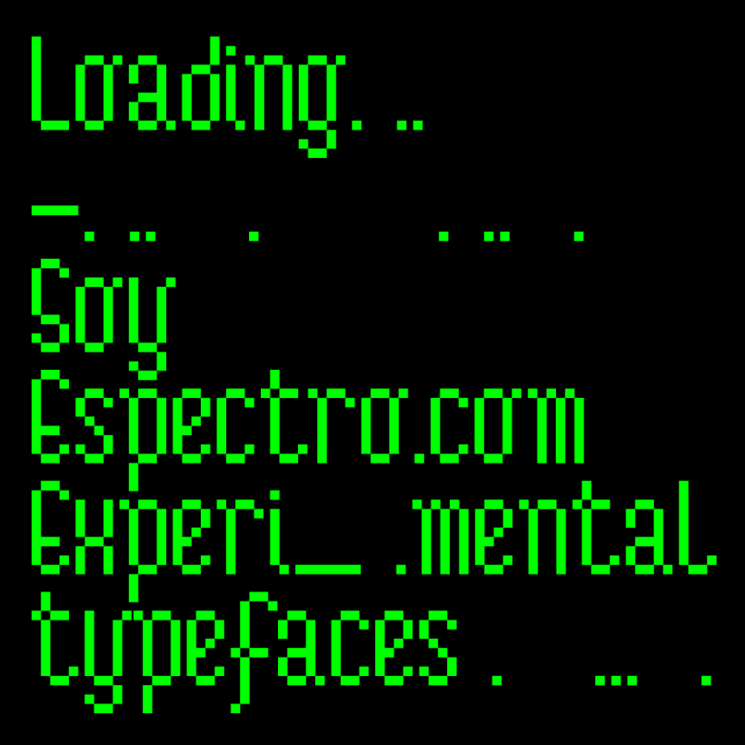 Experimental typography 0