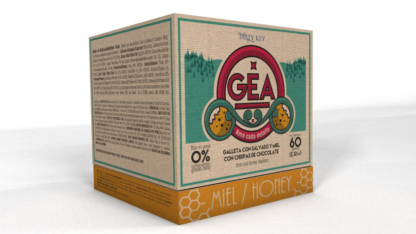 GEA (galletas) : Packaging design 0
