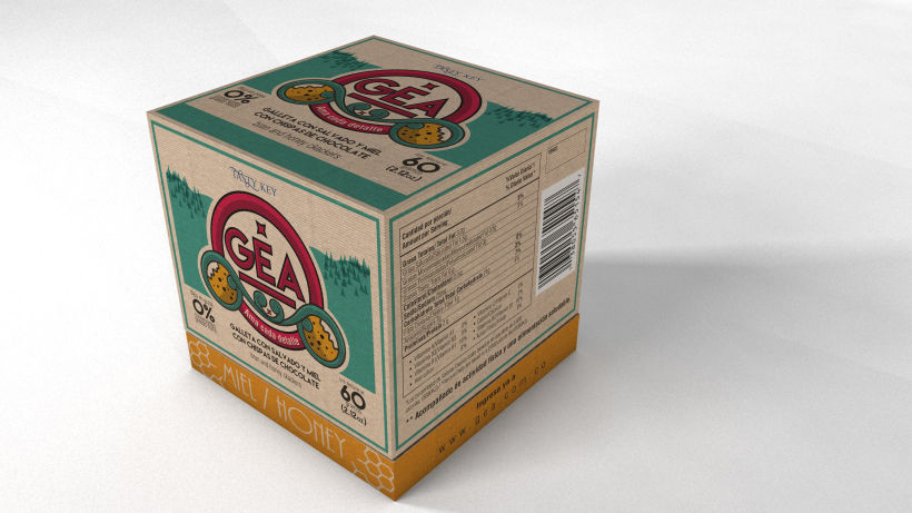 GEA (galletas) : Packaging design 1