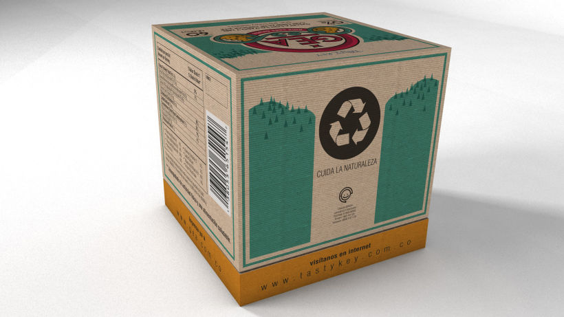 GEA (galletas) : Packaging design 2
