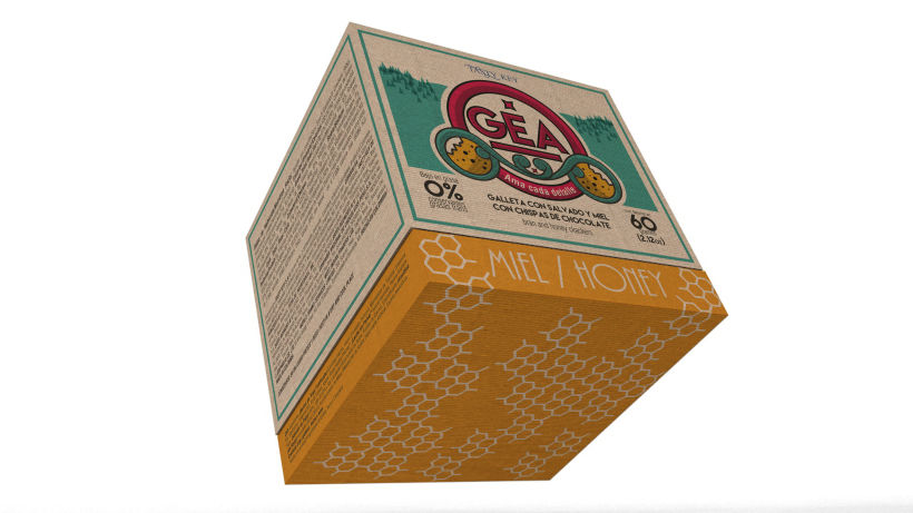 GEA (galletas) : Packaging design 3