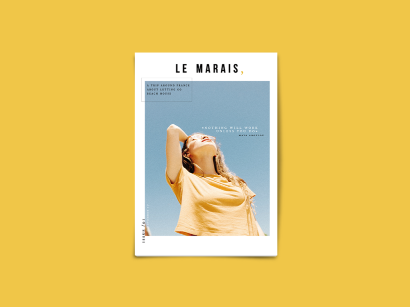 magazine cover · Le Marais, 1