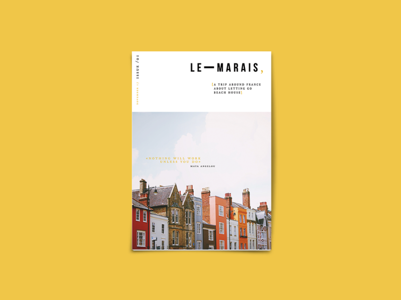 magazine cover · Le Marais, 2