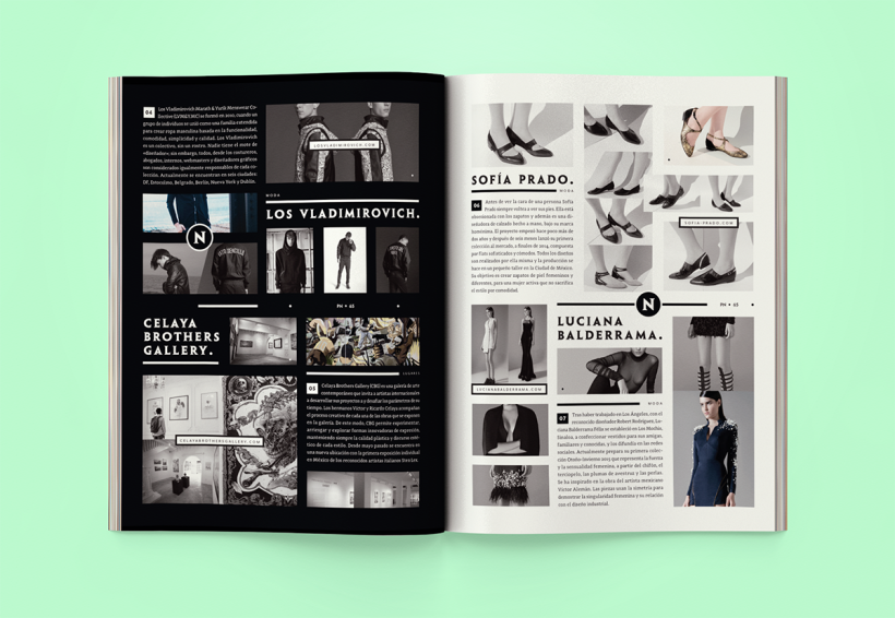 Revista Picnic # 65/ Diseño de páginas para sección Hecho en México 1