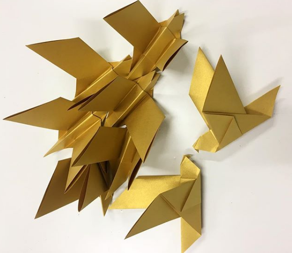El Portal de Alicante - Trabajo de origami  12
