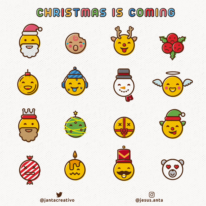 Emojis navideños 0