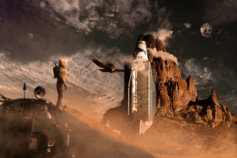 Secretos del fotomontaje y el retoque creativo: Live on Mars 1