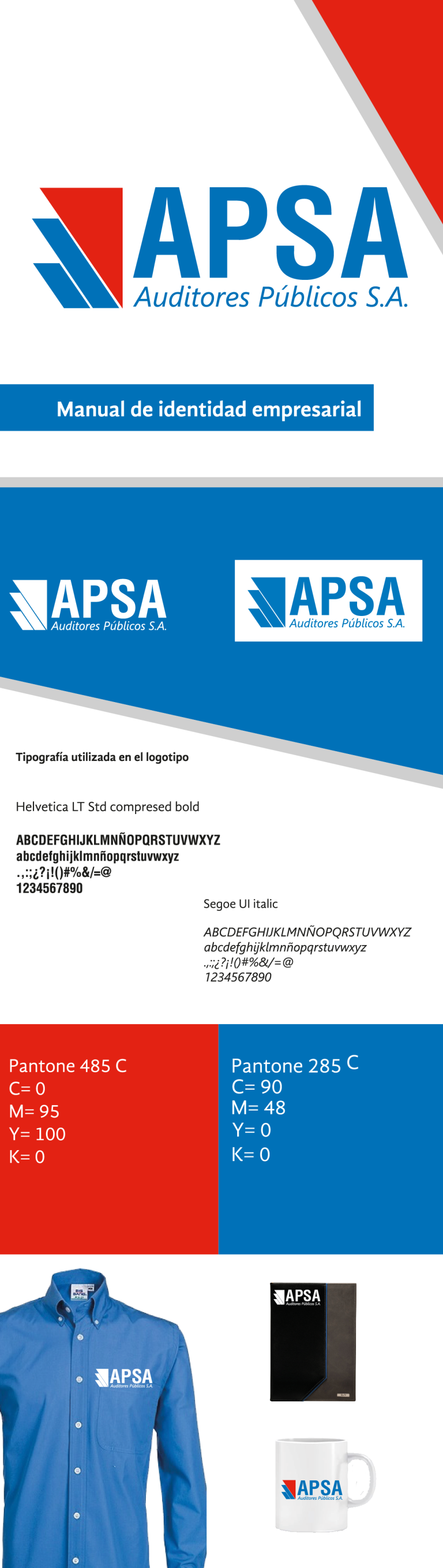 APSA, manual de identidad empresarial-Proyecto universitario 0