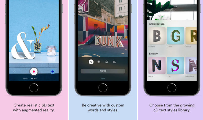 Surreal words: la app que une tipografía y realidad aumentada 4