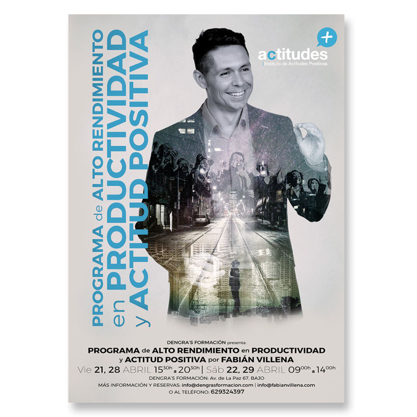 Poster & Brochure for Instituto de Actitudes Positivas 0
