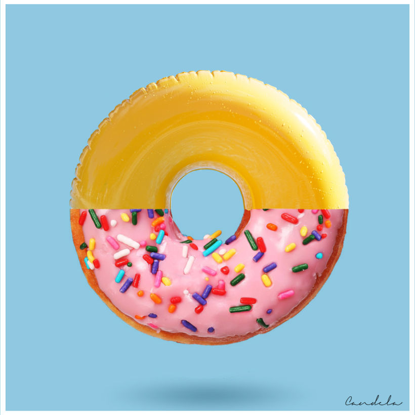 Pop Art Doughnut -1