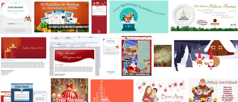 Realización de un Christmas en HTML para enviar por Salesforce -1