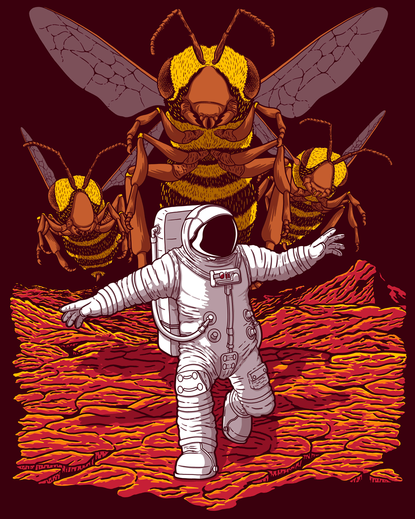 Killer Bees on Mars 2