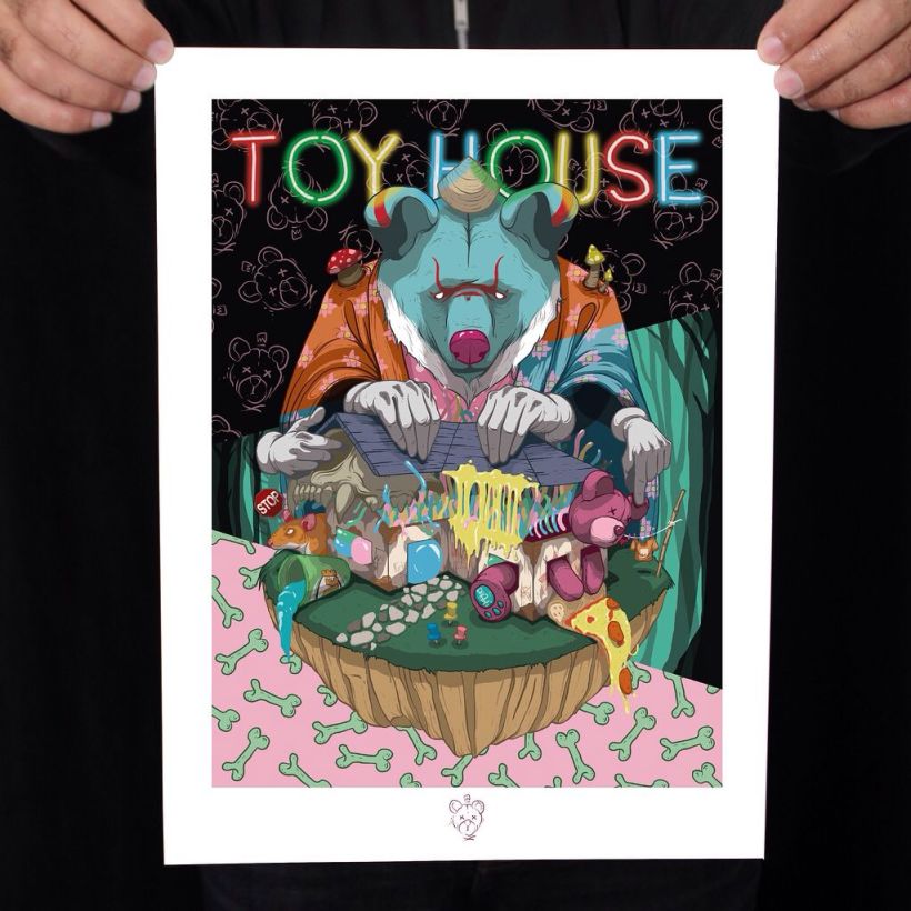 'TOY HOUSE' Pintura digital 1