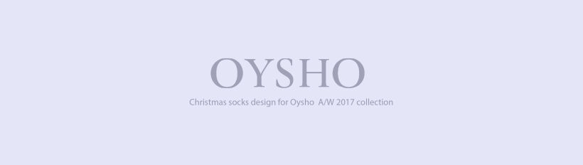 Diseño calcetín Navidad. Colección Otoño/Invierno 2017 Oysho 0
