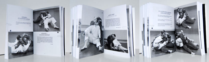 Diseño y maquetación del libro Judo suelo 2