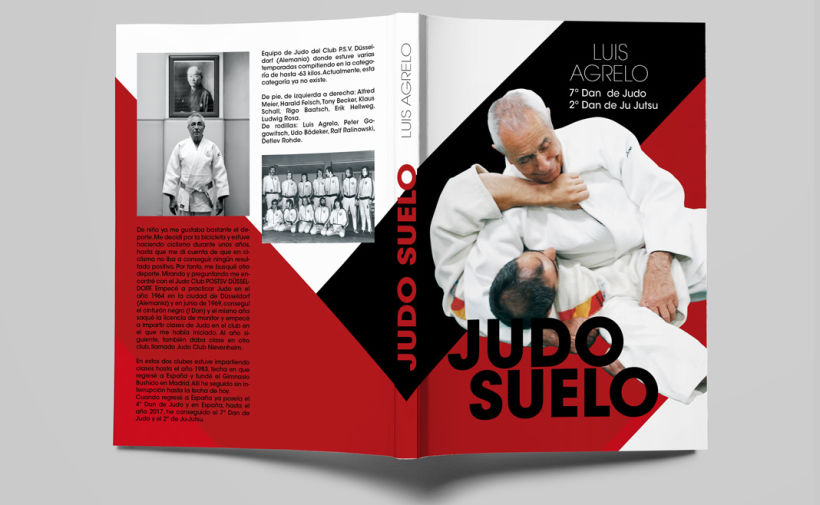 Diseño y maquetación del libro Judo suelo 3
