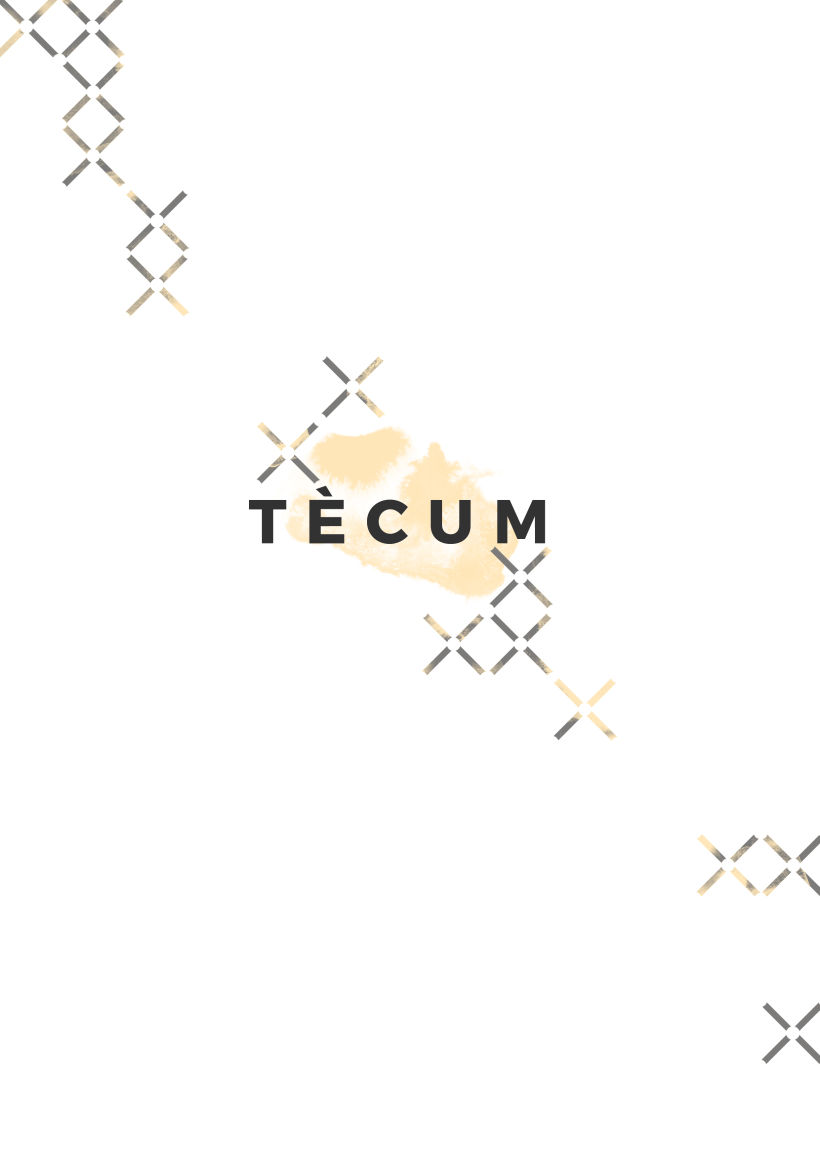 Diseño de cartas del restaurante TÈCUM 0