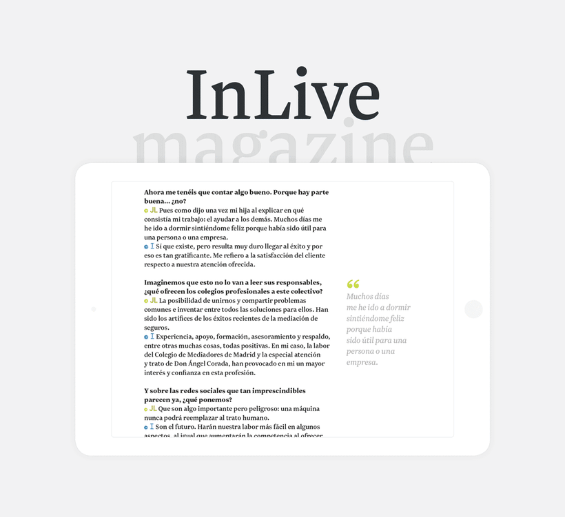 InLive iPad magazine -1