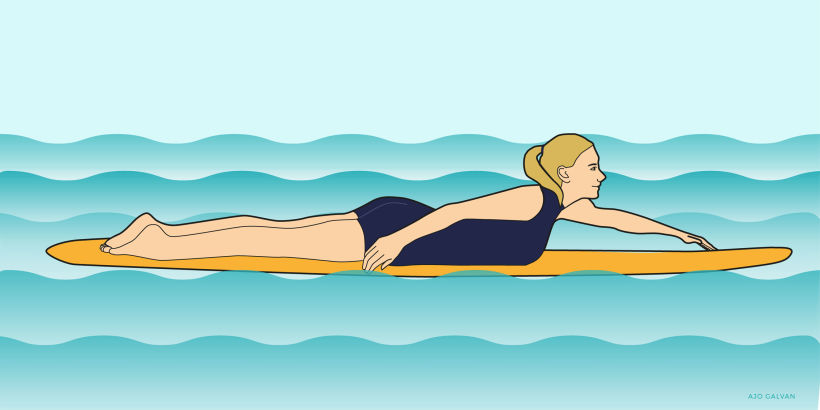 Infografía: Cómo hacer surf 0