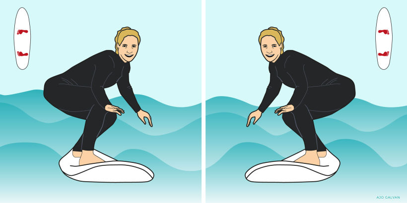 Infografía: Cómo hacer surf 1