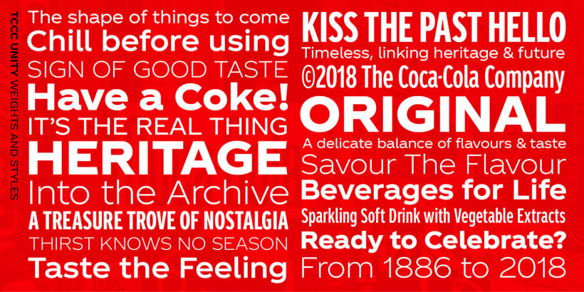 Coca-Cola ya tiene su propia tipografía 6